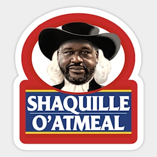 Shaquille O'atmeal Sticker